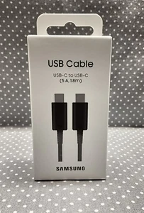 Samsung 6FT(1.8m) USB C to C Fast Charging 2.0 Cable DX510 5AMP 100Watt Type-C - Picture 1 of 6