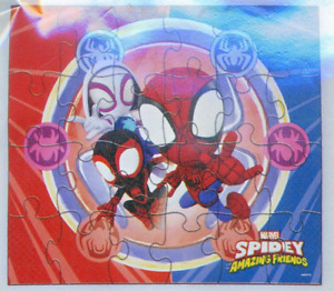 SPIDEY AND HIS AMAZING FRIENDS 24-Piece Jigsaw Puzzle On The Go