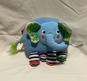 Kidsbooks Jo Moon Elephant Soft Cloth Book 7.5 x 8"  - Picture 1 of 6