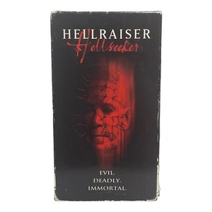 VHS Hell Raiser Hell Seeker Horror Movie Vintage Video Tape - Picture 1 of 8