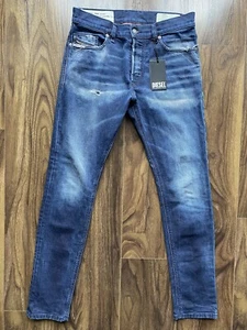 Diesel “Tepphar-X Slim Carrot” 009BL_Stretch W31 L31 Slim Tapered BNWT RRP £229 - Imagen 1 de 22