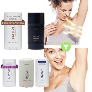 Desodorante nativo, control de olores 72 horas | Desodorante para mujeres y hombres 75 g - Imagen 1 de 14