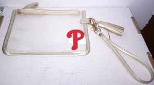 Cartera clutch Philadelphia Phillies - transparente - aprobada por estadio - nueva / sin usar - Imagen 1 de 5
