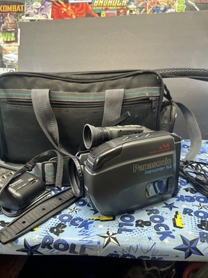 Panasonic Palmcorder IQ PV-IQ225 Camcorder W/ Bag, Battery, & Charger Untested. - Image 1 of 4