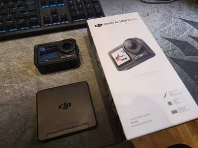 DJI Action 5 Pro, with DJI ND Filters and Protective Frame. 1 Year Care Refresh  - Image 1 of 4