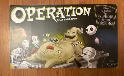 USAopoly Operation: Disney Tim Burton’s The Nightmare Before Christmas Board... Foto 1 de 2