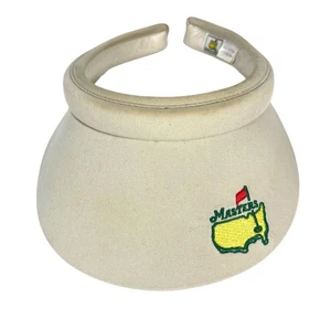 American Needle Master's Golf Embroidered Bone Cream Womens Sun Visor Hat OS - Picture 1 of 5