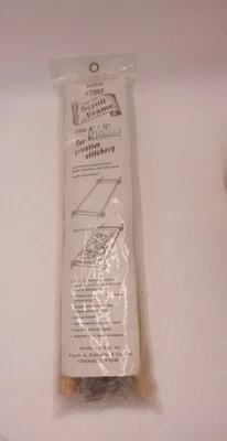 Edmunds Needlework mini Scroll Frame 6x12 needlepoint quilting embroidery NIP - Image 1 of 3