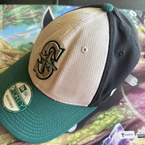 Seattle Mariners New Era 9FORTY verstellbare Mütze neu mit Etikett offizielle MLB Kappe türkis schwarz - Bild 1 von 16