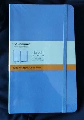 Moleskine Classic Collection Soft Cover Ruled Notebook, Lavender,-NEW- - Image 1 of 3