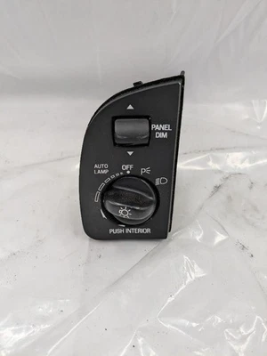 Interruptor atenuador de lámpara de faros Ford Crown Victoria 1999 montado en el tablero Foto 1 de 4