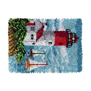 Easy-to-learn Latch Hook Kits For Beginners Beautiful Rug Art Wide Applications - Picture 1 of 8