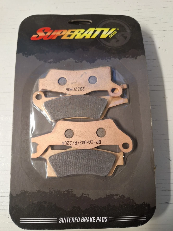 Pastillas de freno SuperATV BP-CA-003 Can Am Outlander 450, 500, 650, 800, 1000 Foto 1 de 2