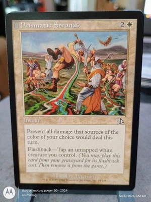Prismatic Strands Judgment Magic: The Gathering #18 EX-NM Condition  - Image 1 of 2