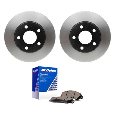 For Pontiac Grand Prix 97-03 ACDelco Silver Front Brake Kit w Ceramic Pads - Image 1 of 4
