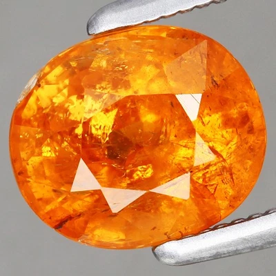 1.81ct 7.2x6mm Oval Natural Unheated Orange Spessartite Garnet Namibia, Africa - Image 1 of 4