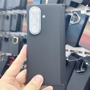 Magnetic Aramid Carbon Fiber Case For Samsung Galaxy Z Fold7 6 Hinge Back Cover - Picture 1 of 12