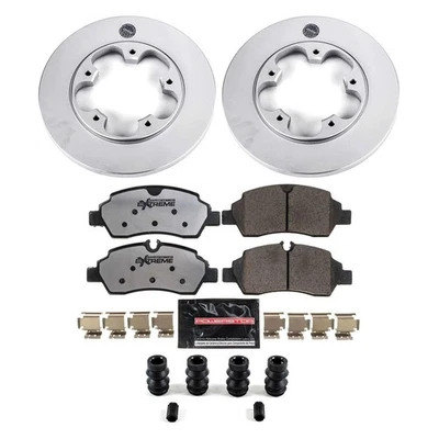 For Ford Transit-250 15-19 PowerStop Z36 Evolution Geomet Plain Rear Brake Kit Foto 1 de 4