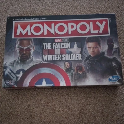 Monopoly Marvel Studios The Falcon And The Winter Soldier Edition New & Sealed!! - Image 1 of 2