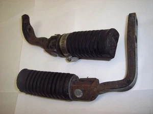 79 82 HONDA CB400 CB 400 T 450 FOOT RESTS PEGS FOOTPEGS - Picture 1 of 1