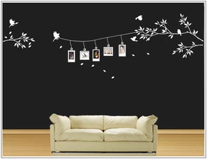 wbm58 Wandtattoo wandaufkleber wandsticker Baum Zweige Bilderrahmen - Picture 1 of 1