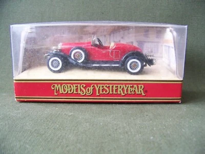 NIB-1993 Matchbox Models Of Yesteryear YY014A/C Stutz Bearcat 1:44 Scale Diecast - Image 1 of 4