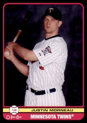 2009 O-Pee-Chee Black #455 Justin Morneau - Image 1 of 2