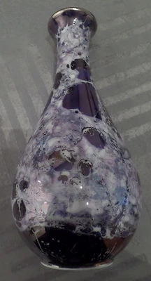 Hutschenreuther Vase Kobalt mit Dekor 17,5 cm - Bild 1 von 4