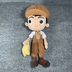 Pixar Short La Luna BAMBINO w/ Star Disney Plush Doll Genoese Boy ~14" - Picture 1 of 6