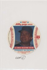 1987 Jiffy Pop Collector's Edition Discs Food Issue Fernando Valenzuela #15