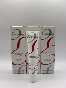 LOT OF 3 EMBRYOLISSE GENTLE NIGHT DOUX PEELING NUIT 40ML*3=120ML EXP: 3/23 - Picture 1 of 2