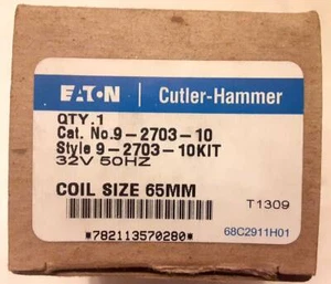 Eaton / Cutler-Hammer Starter Coil 9-2703-10 32v. 65mm. NEW. Free Shipping - Picture 1 of 5