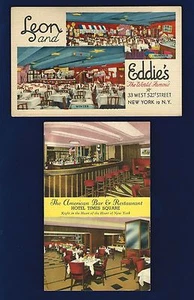 #635 N.Y.C. 2 Stück. Split Views, Leon & Eddies Essen & Spaß-Hotel Time Square - Bild 1 von 2