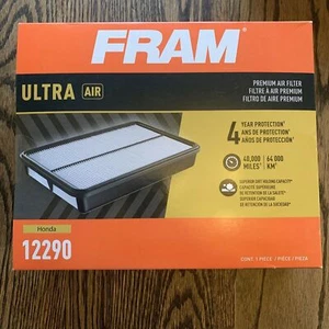 FRAM 12290 Ultra Premium 40,000 Mile Air Filter for select HONDA Vehicles - Picture 1 of 5