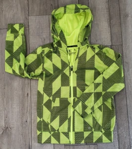 Xersion Hooded Jacket Size L 14/16 Fluorescent Quick Dri Vivid Paint - Picture 1 of 6