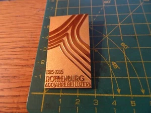 VECCHIO distintivo 1985 ROTHENBURG 600 JAHRE BEI LUZERN - Picture 1 of 2