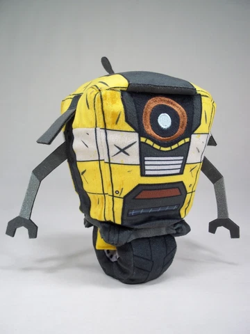 Borderlands 3 Claptrap 6" Plush Stubbins Officially Licensed 2019 Gearbox Cover