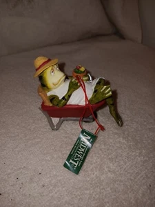 Ornamento de rana Midwest of Cannon Falls - Imagen 1 de 6