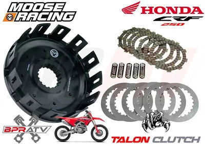 04-15 Honda CRF250X CRF 250X Moose Racing CNC Billet Clutch Basket Fiber Spring - Image 1 of 4