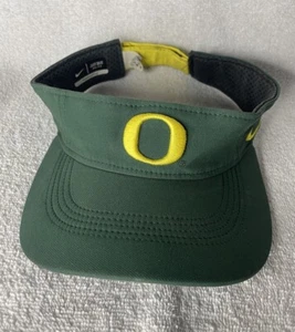 Oregon Ducks Nike Visor Just Do It Black O Logo Strapback Adult Green Mens Skate - Picture 1 of 6
