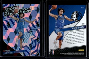 2023-24 Panini Revolution Rookie Revolution Cubic #4 Dereck Lively II 50/50 RC - Picture 1 of 1