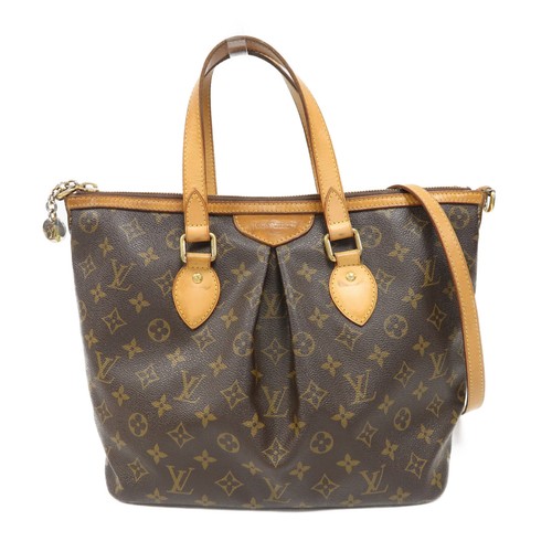 LOUIS VUITTON（LV） Borsa a tracolla Louis Vuitton LV GHW Palermo PM 2 vie borsa a mano M40145 monogramma marrone