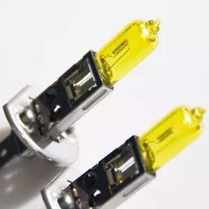 2x H1 55W 12V Aqua Golden Vision Gelb Scheinwerfer Halogen Lampe Yellow - Bild 1 von 9