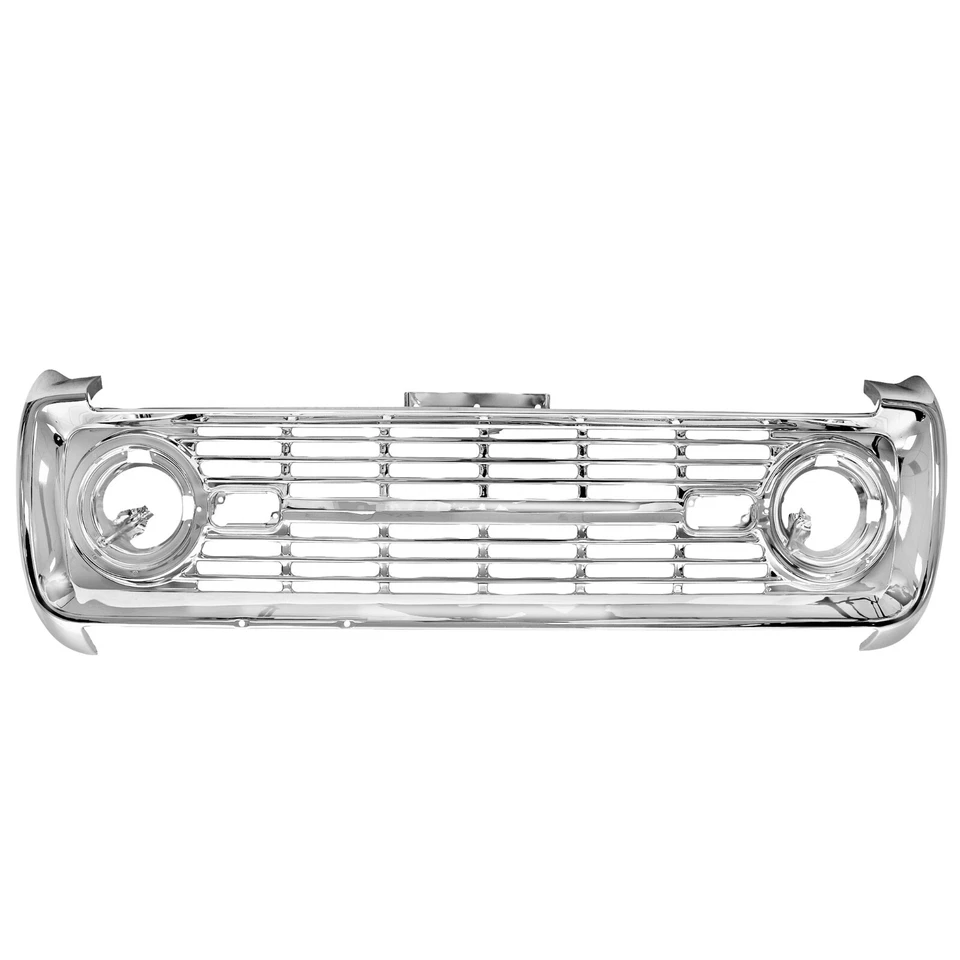 1969~1977 Bronco Grille Without Logo Chrome Plated New Dynacorn 3725D Foto 1 de 2