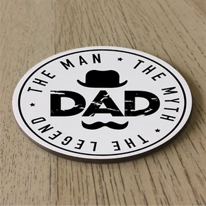 DAD The Man The Myth The Legend Bebebe Montaña Cerveza Regalo para Él Home Bar - Imagen 1 de 5
