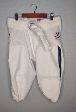 Virginia Tech Nike Team Football Pants 34 White Activewear Practice EE Cover