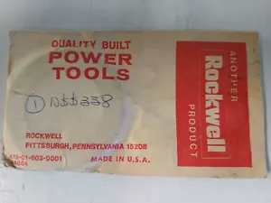 Rockwell Delta NSS338 Clamp Ring 24" Scroll Saw NOS OEM - Picture 1 of 2