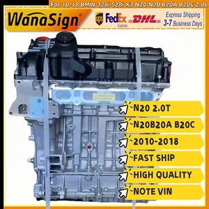 Long Block Engine Assembly For 10-18 BMW 328i 528i X3 N20 N20B20C N20B20A 2.0L - Foto 1 di 18