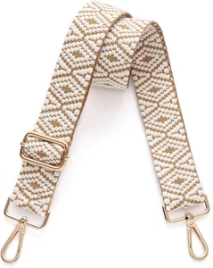 Purse Strap Replacement Crossbody Wide Shoulder Strap Adjustable Canvas Straps H - Picture 1 of 12