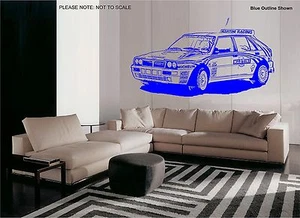 Lancia Delta Integrale Evo - WALL ART DECAL STICKER - - Picture 1 of 3